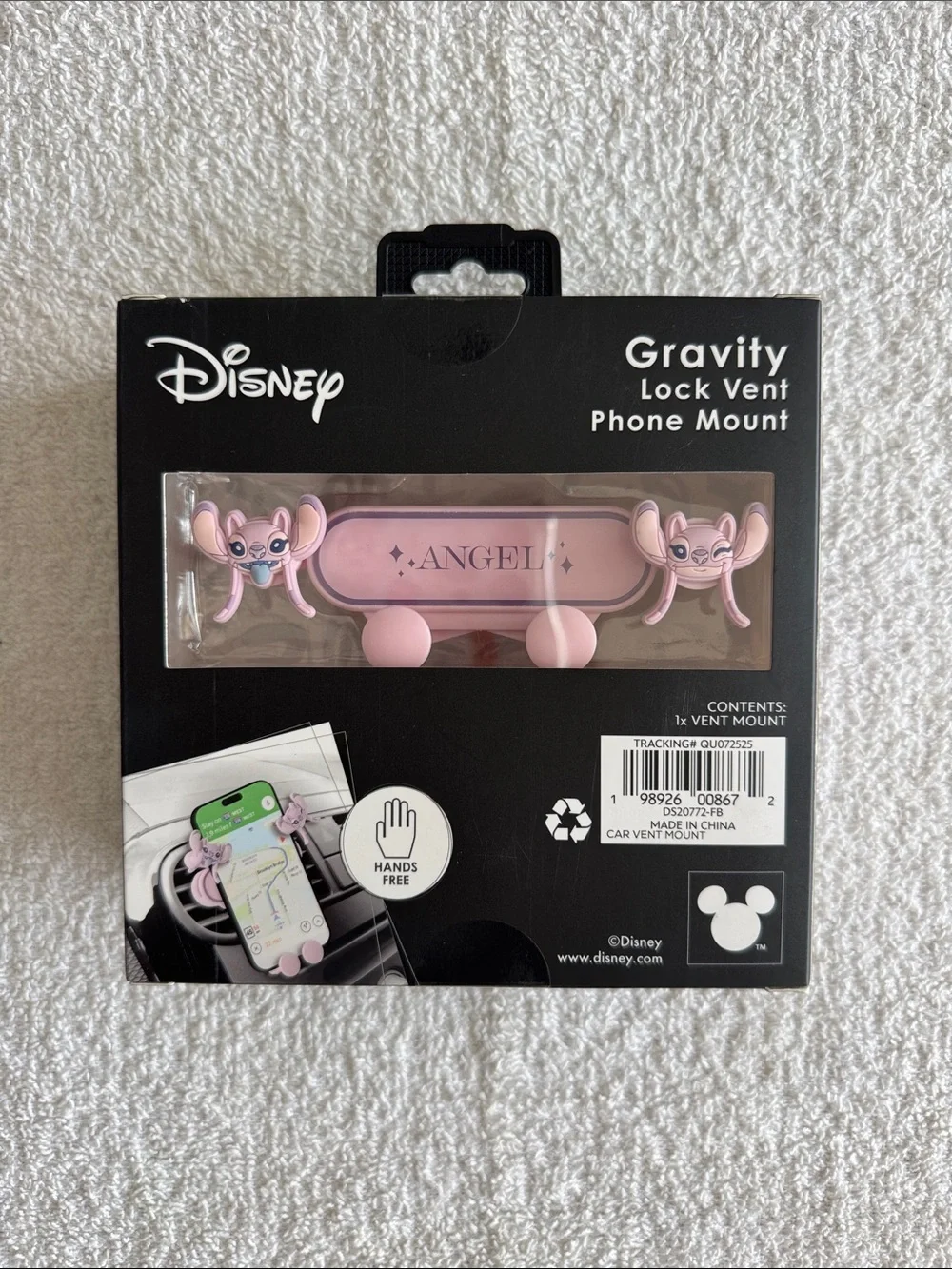 Disney Angel Gravity Lock Vent Phone Mount